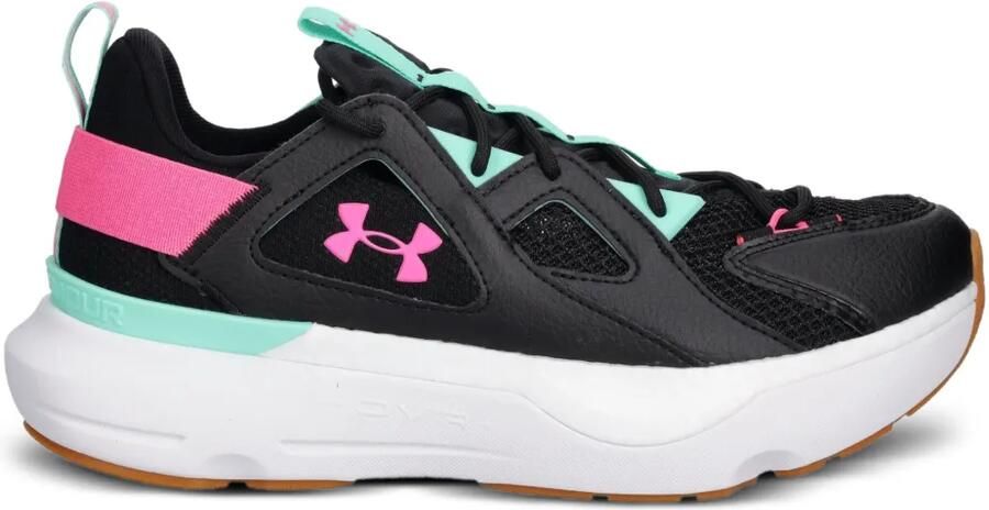 Under Armour Sneakers met mesh vlakken Zwart