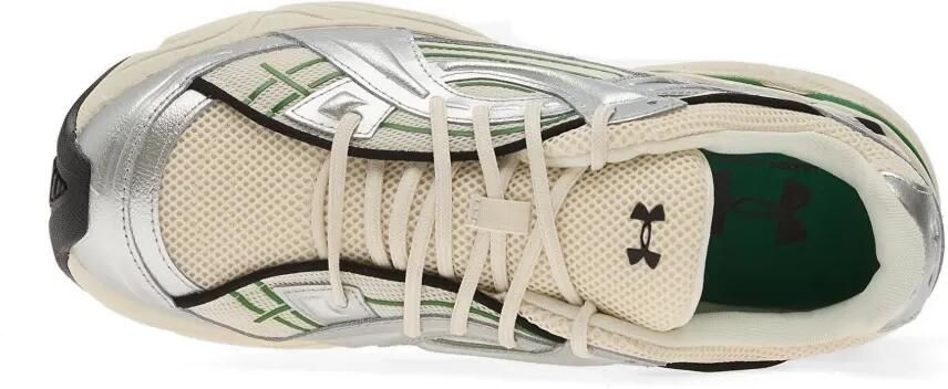 Under Armour Sola sneakers met metallic-effect en vlakken Beige - Foto 4