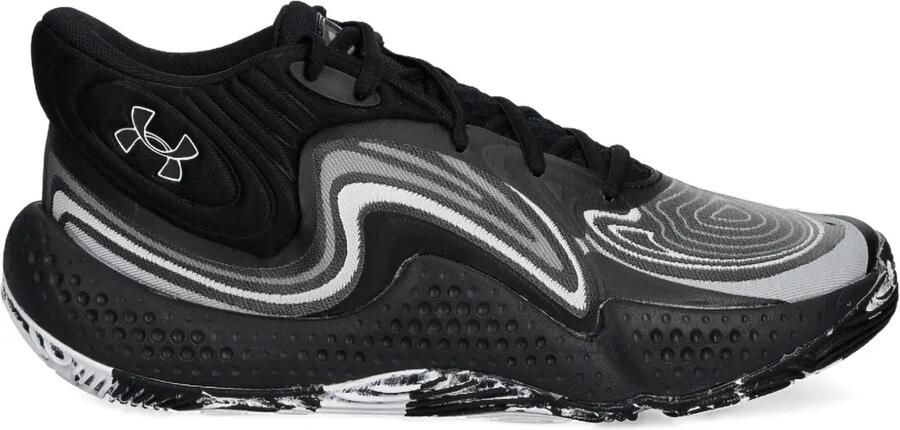 Under Armour Spawn 6 sneakers met print Zwart