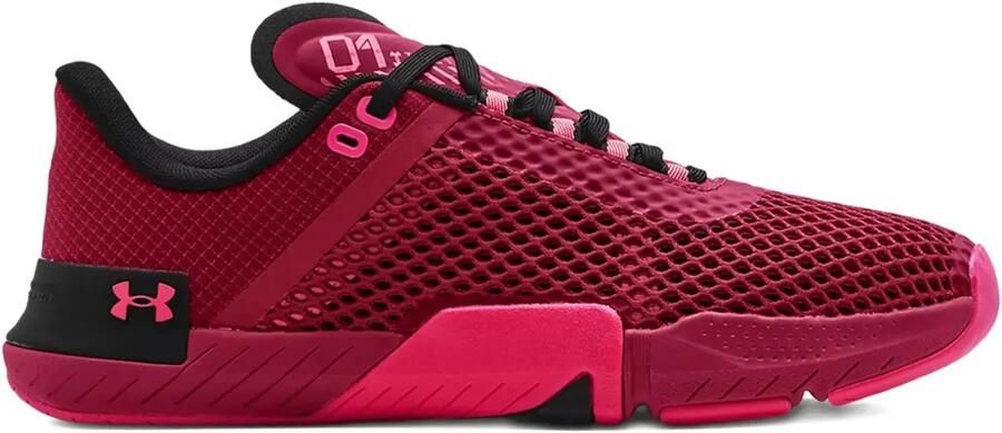 Under Armour TriBase Reign 4 "Black Rose Penta Pink" sneakers Roze