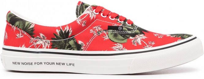 Undercover Sneakers met palmboomprint Rood