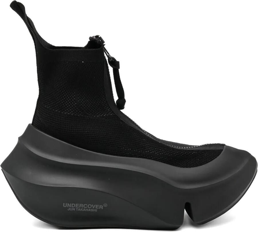 Undercover x Grounds Orca high-top sneakers Zwart