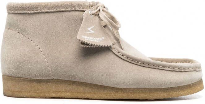 Clarks Originals Wallaby Chaos Balance enkellaarzen Beige