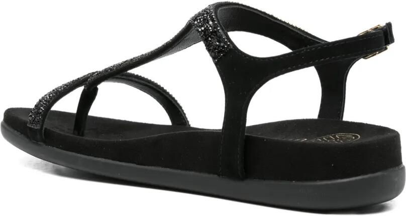Unisa Canada verfraaide leren sandalen Zwart - Foto 3