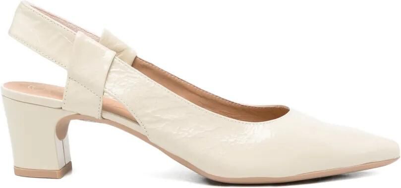 Unisa Javea slingback sandalen met puntige neus Beige