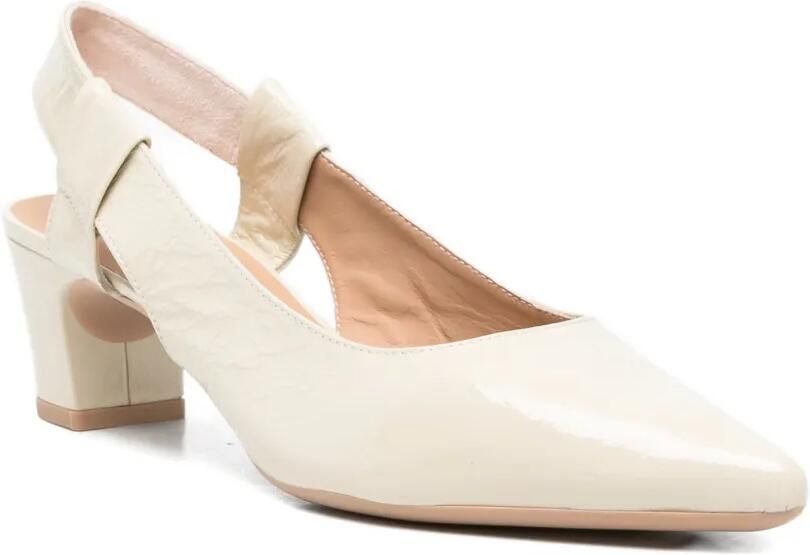 Unisa Javea slingback sandalen met puntige neus Beige - Foto 2