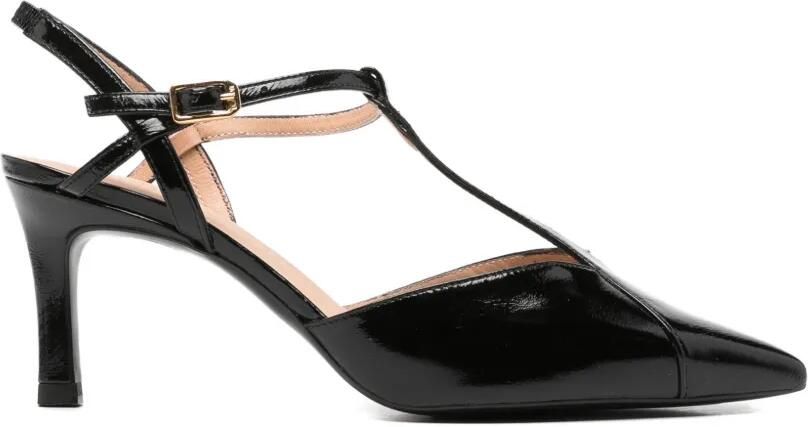Unisa Leton pumps met T-bandje Zwart