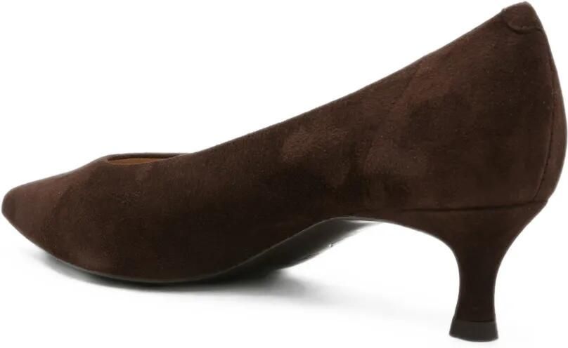 Unisa Suède pumps met puntige neus Bruin - Foto 2