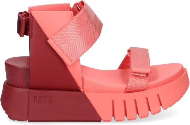 United Nude Delta Run sandalen met plateauzool Roze