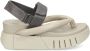 United Nude Delta Thong sandalen met plateauzool Beige - Thumbnail 1