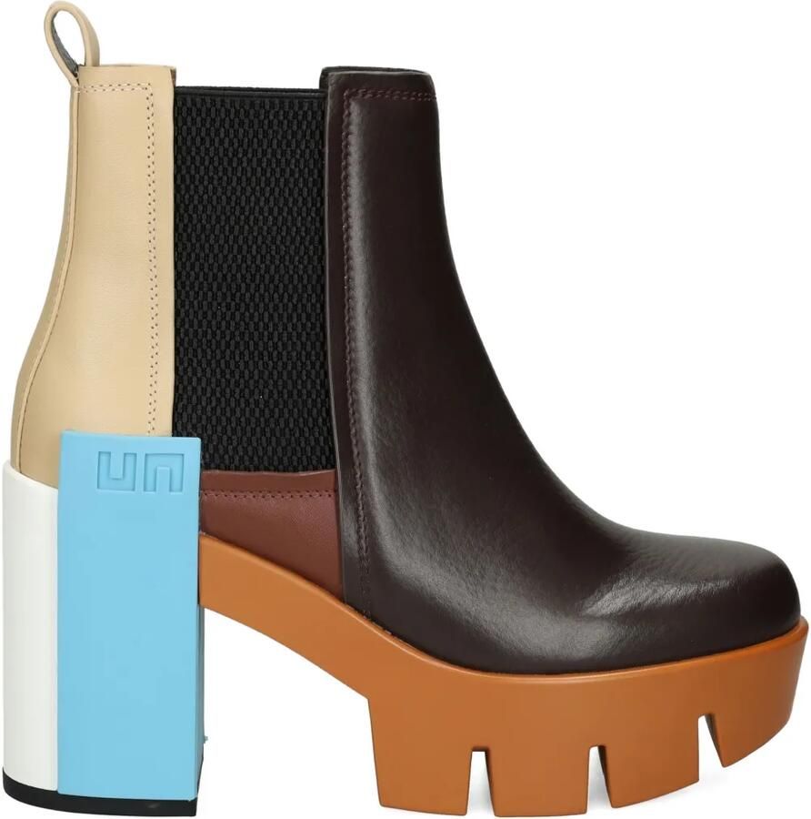 United Nude 110 mm leren Chelsea laarzen Bruin