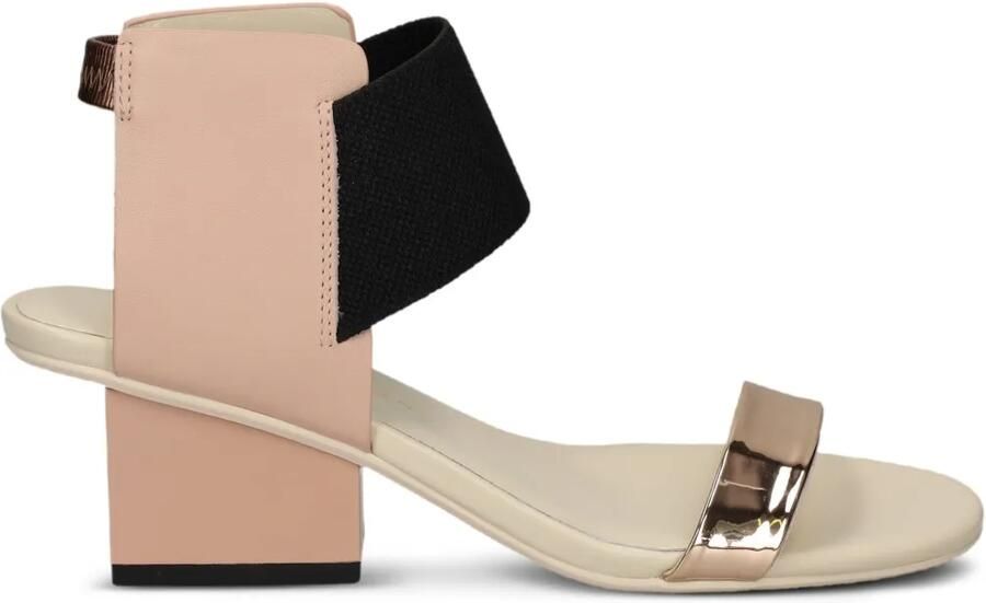 United Nude 60 mm sandalen met blokhak en bandjes Beige
