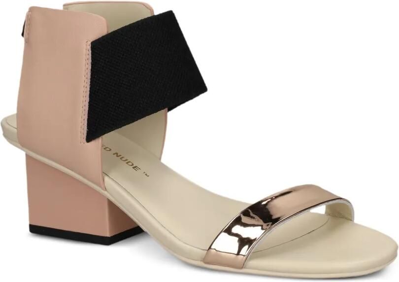 United Nude 60 mm sandalen met blokhak en bandjes Beige - Foto 4