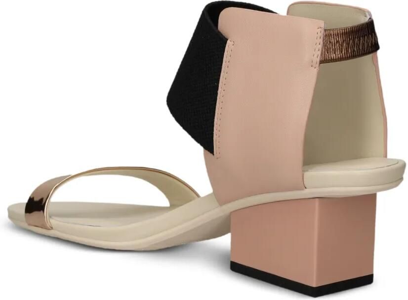 United Nude 60 mm sandalen met blokhak en bandjes Beige - Foto 3