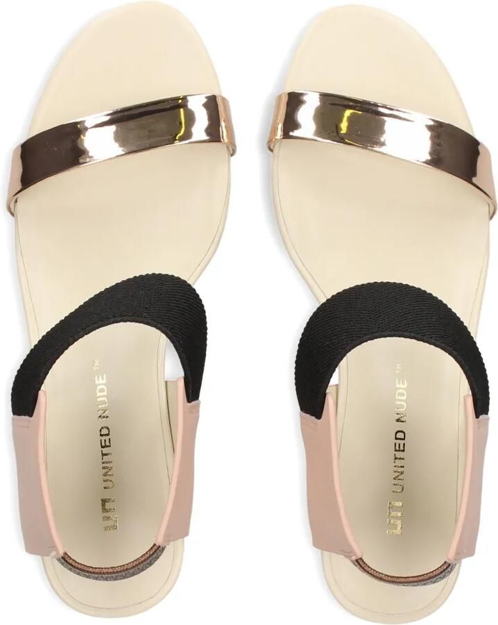 United Nude 60 mm sandalen met blokhak en bandjes Beige - Foto 2