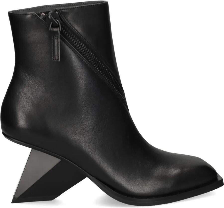 United Nude 70 mm Rockit laarzen met rits Zwart