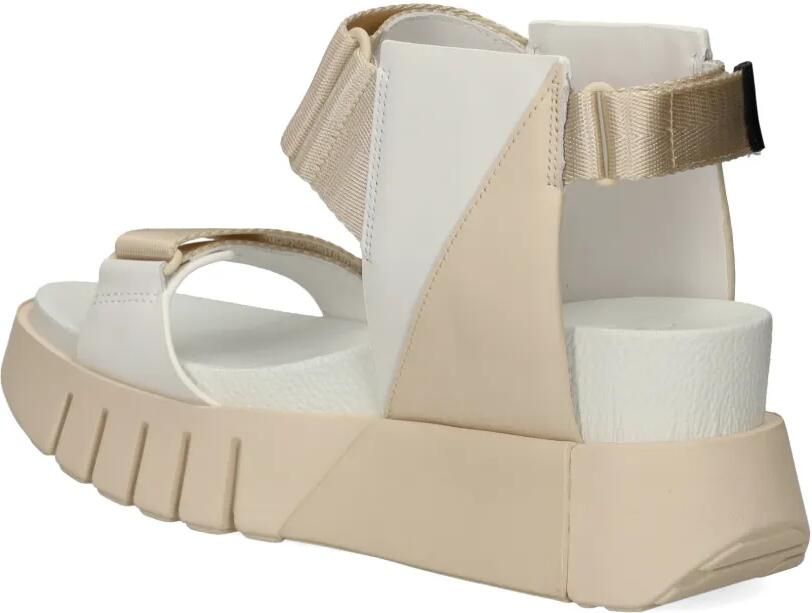 United Nude Delta Run sandalen met klittenband en plateauzool Beige - Foto 2