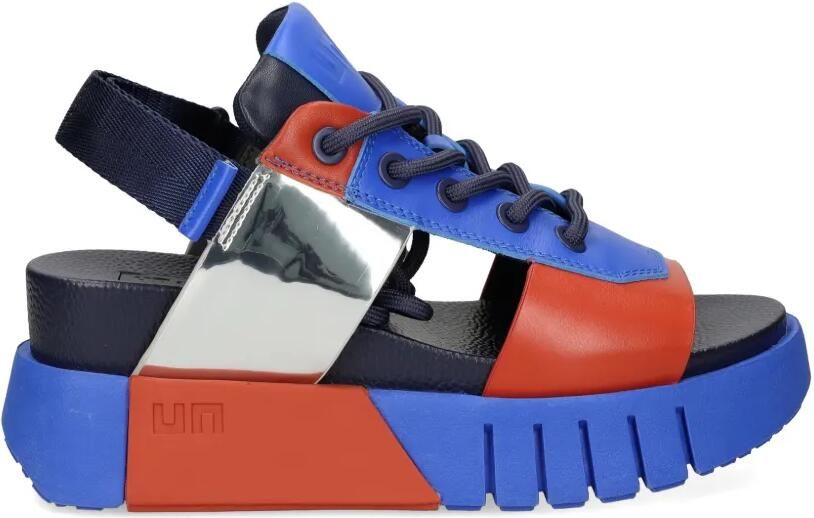 United Nude Delta Sporty II sandalen met colourblocking Blauw
