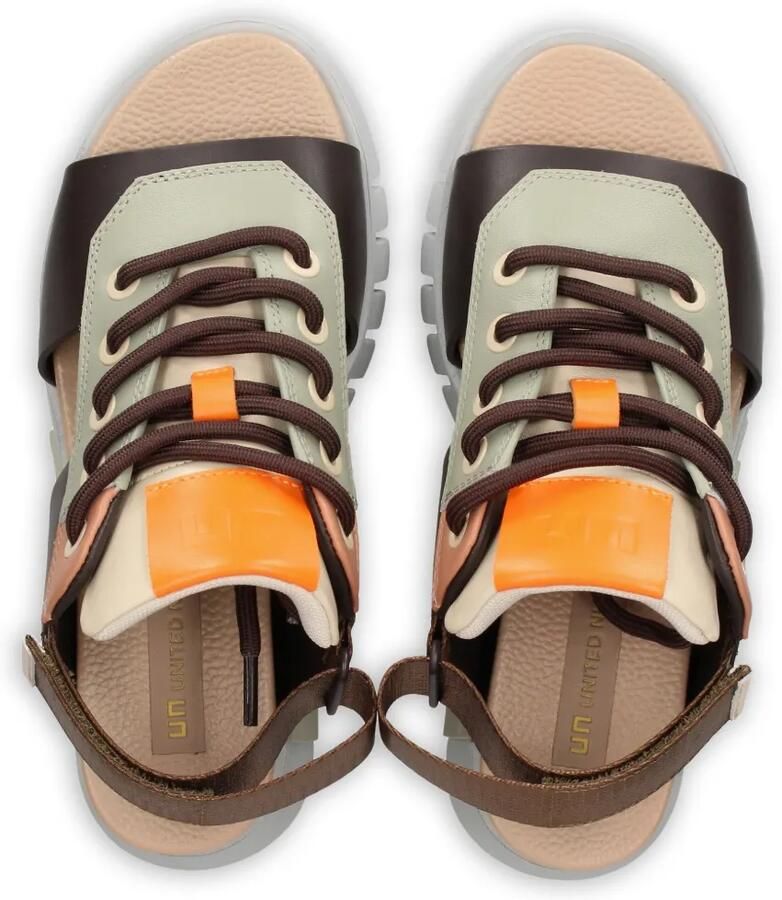 United Nude Delta Sporty II sandalen met plateauzool Bruin - Foto 2
