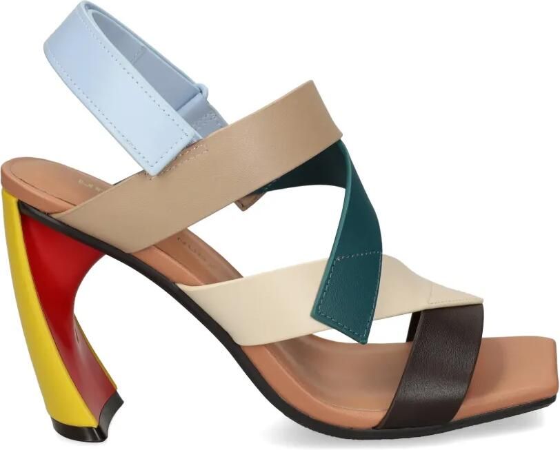 United Nude Juma Straps Hi sandalen met colourblocking Beige