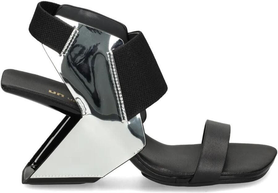 United Nude Leren sandalen Zilver