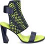 United Nude Zink Fab 90mm slingback sandalen Groen - Thumbnail 1