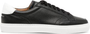 Unseen Footwear Helier 2 leren sneakers Zwart
