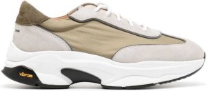 Unseen Footwear Sneakers met colourblocking Groen