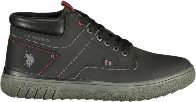 U.S. POLO ASSN. lace-up ankle boots Zwart