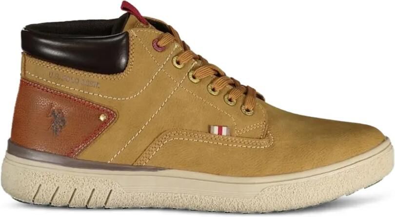 U.S. POLO ASSN. Veterlaarzen met vlakken Bruin