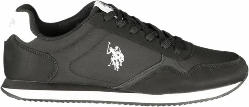 U.S. POLO ASSN. logo-detail sneakers Zwart