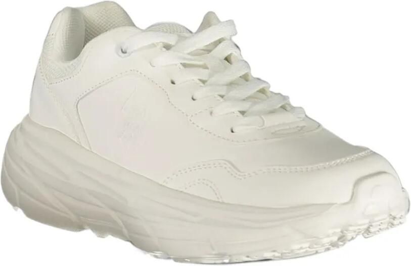 U.S. POLO ASSN. logo-embossed chunky sneakers Wit