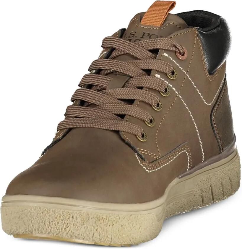 U.S. POLO ASSN. logo-embossed lace-up sneakers Bruin - Foto 2