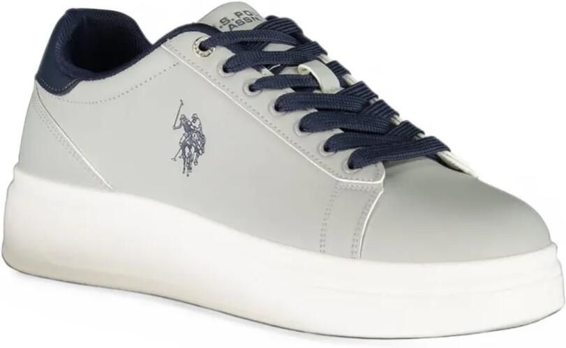 U.S. POLO ASSN. logo-embroidered chunky sneakers Grijs - Foto 3