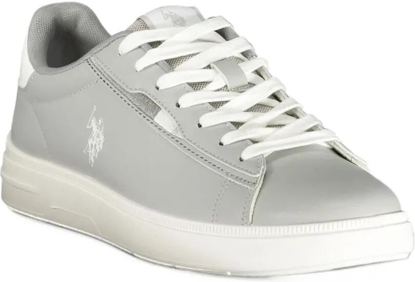 U.S. POLO ASSN. logo-embroidered low-top sneakers Grijs - Foto 3
