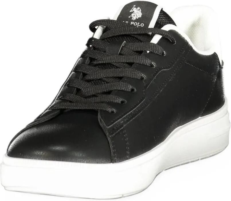 U.S. POLO ASSN. logo-embroidered low-top sneakers Zwart - Foto 2