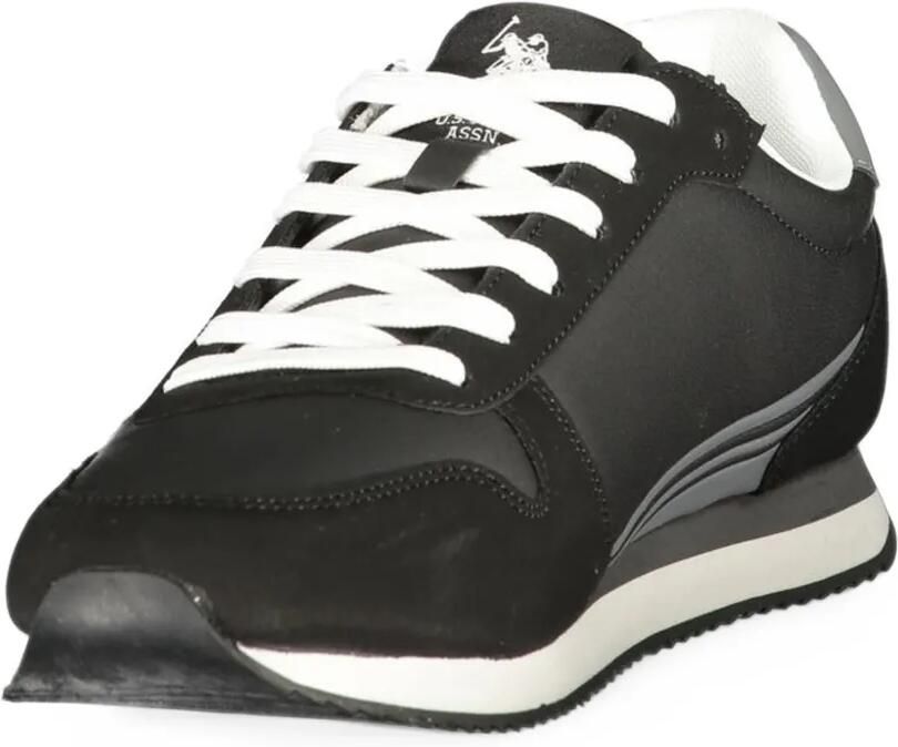U.S. POLO ASSN. logo-embroidered low-top sneakers Zwart - Foto 2