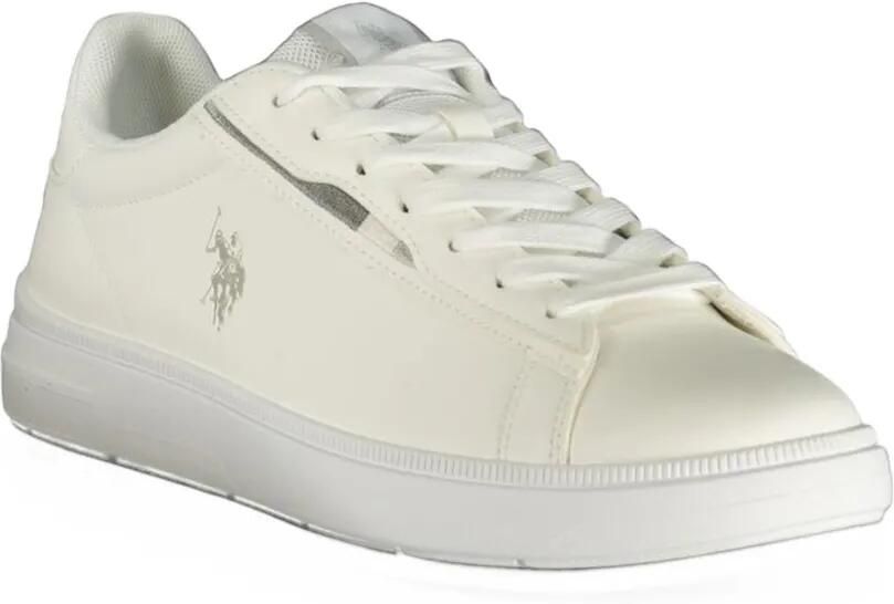 U.S. POLO ASSN. logo-embroidered sneakers Wit - Foto 3