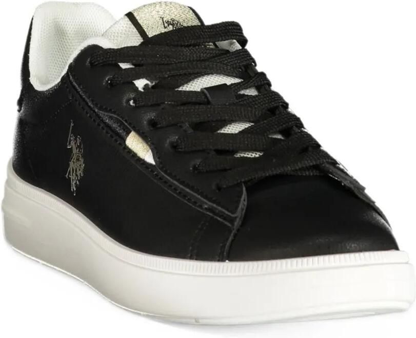 U.S. POLO ASSN. logo-embroidered sneakers Zwart - Foto 3