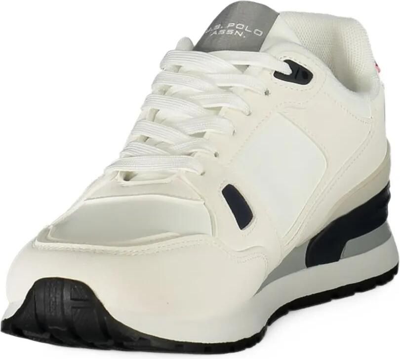 U.S. POLO ASSN. logo-patch sneakers Wit - Foto 2