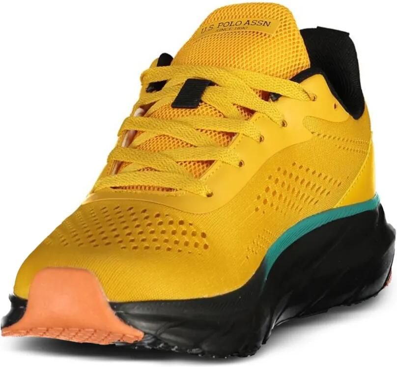 U.S. POLO ASSN. logo-print mesh-panel sneakers Oranje - Foto 2