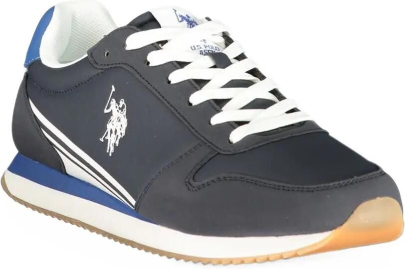 U.S. POLO ASSN. Sneakers met vlakken en logoprint Blauw - Foto 3