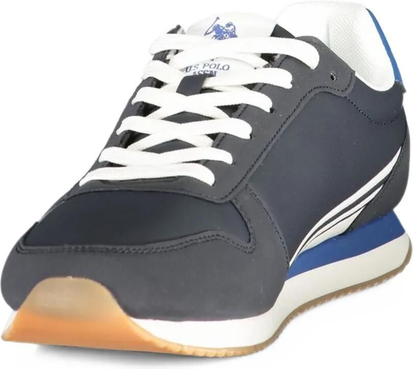 U.S. POLO ASSN. Sneakers met vlakken en logoprint Blauw - Foto 2