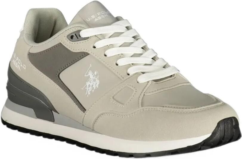 U.S. POLO ASSN. logo-print panelled sneakers Grijs - Foto 3