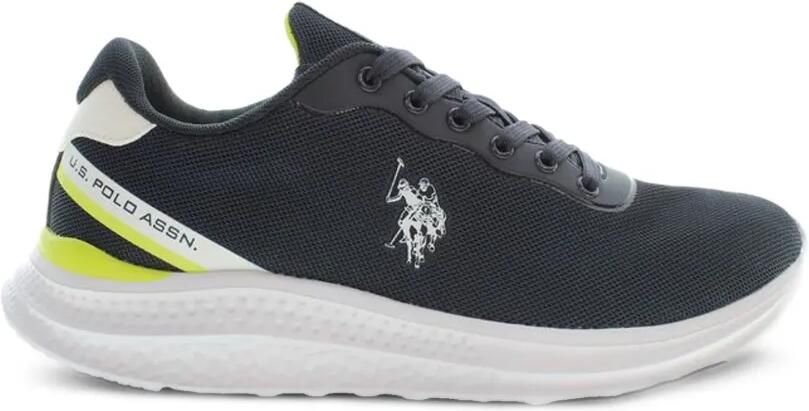 U.S. POLO ASSN. Sneakers met logopatch Blauw