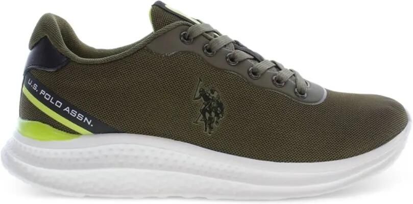 U.S. POLO ASSN. Sneakers met logopatch Groen