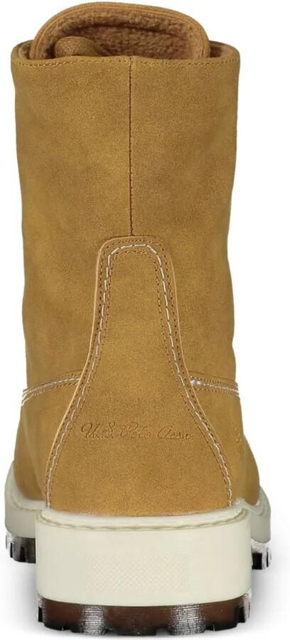 U.S. POLO ASSN. Veterlaarzen met logodetail Beige - Foto 3