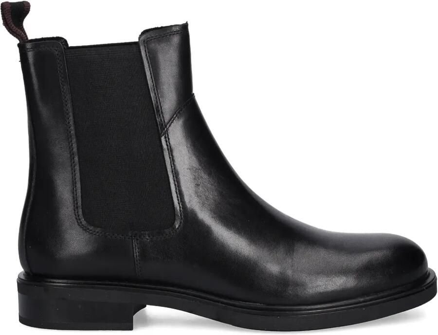VAGABOND 25 mm Freya elastische Chelsea laarzen Zwart