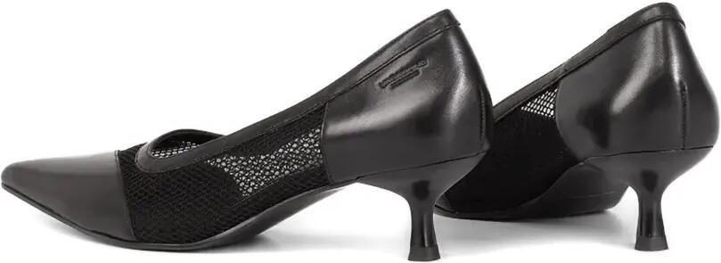 VAGABOND 47 mm Lykke leren pumps met mesh Zwart - Foto 3