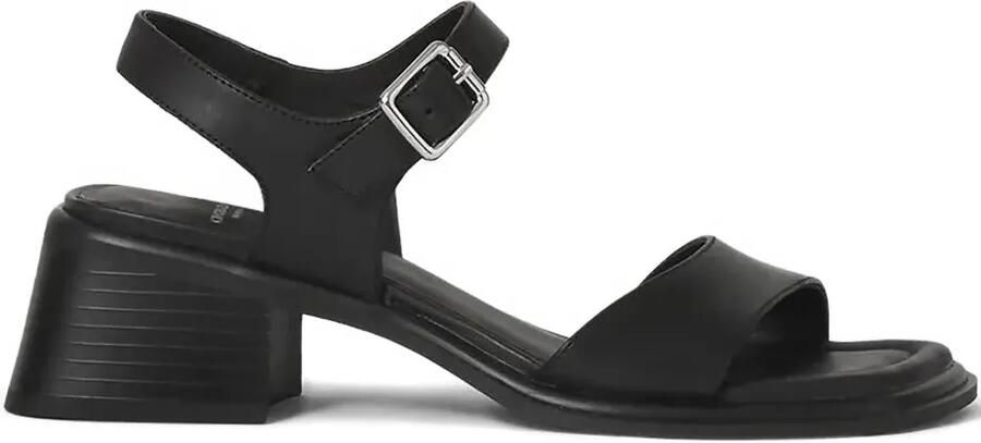 VAGABOND 53 mm Ines sandalen met blokhak en enkelbandje Zwart